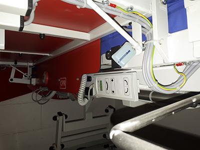 active RFID tag on spinal bed in shrewsbury hospital 