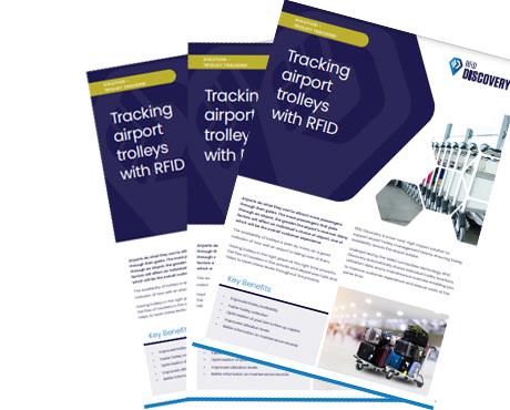  "Airport Trolley Tracking" leaflet thumbnail