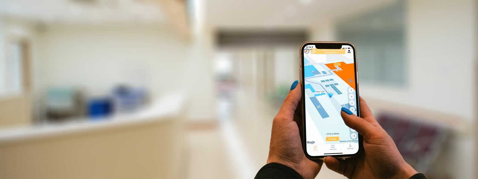 BuzzStreets' wayfinding app for indoor navigation in hospitals