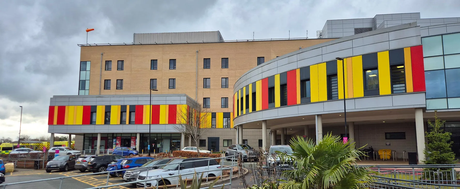 University Hospitals North Midlands NHS Trust building