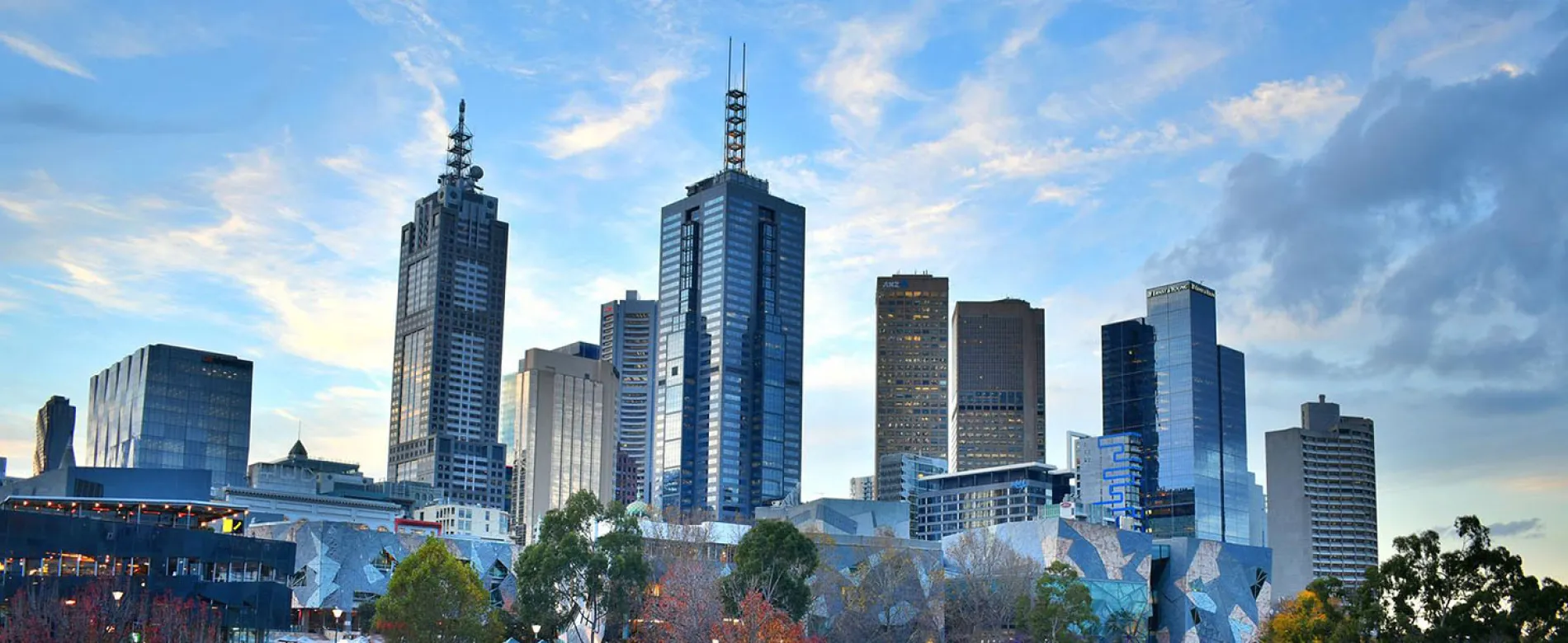 Melbourne Australia Skyline
