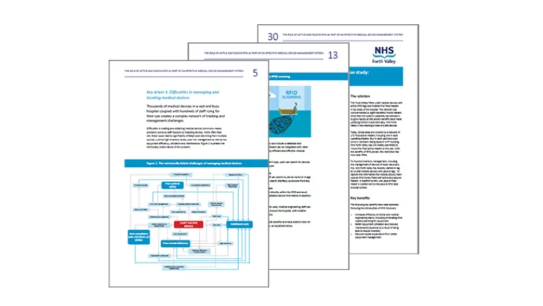 RFiD Discovery white paper on active and passive RFID in Healthcare