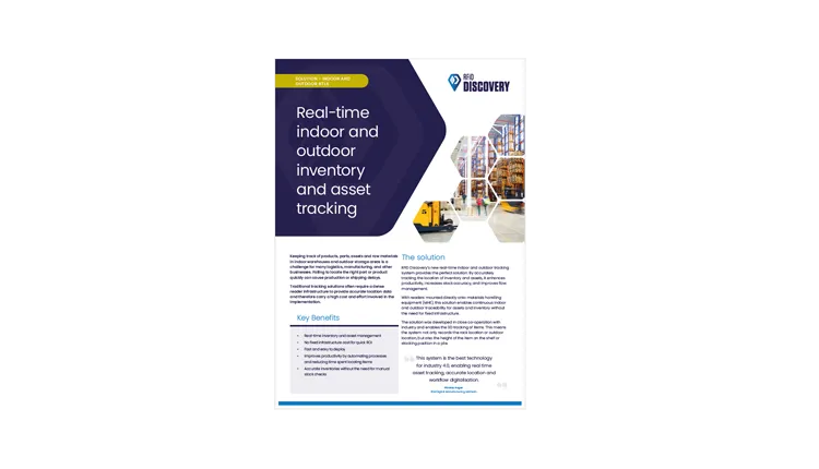 Warehouse Tracking brochure