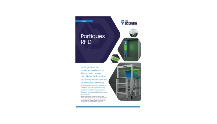 brochures portiques rfid