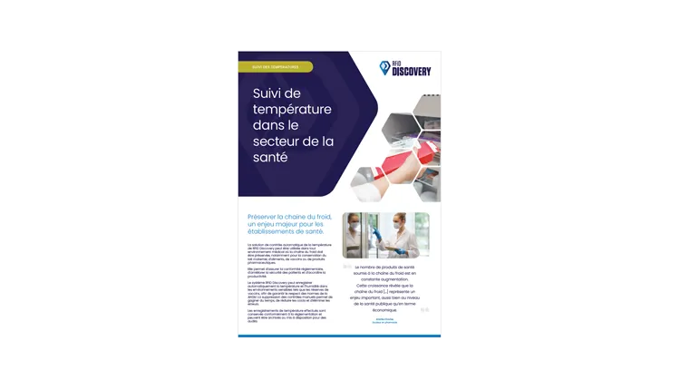Brochure : le contrôle de la température