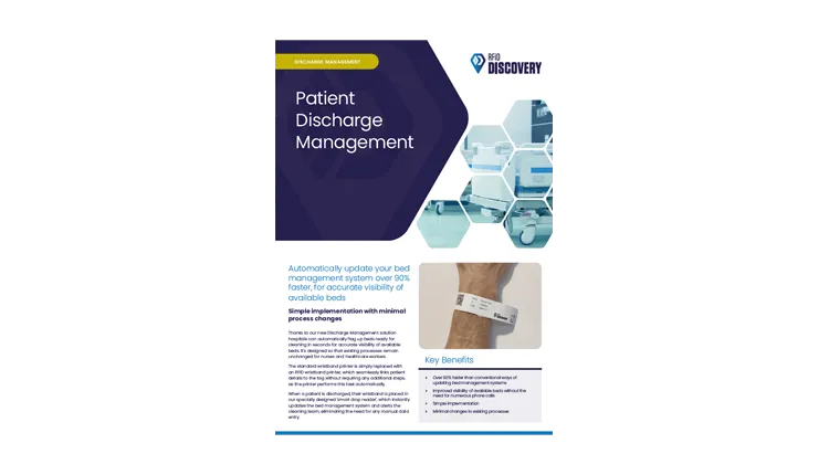 Patient Discharge Management brochure