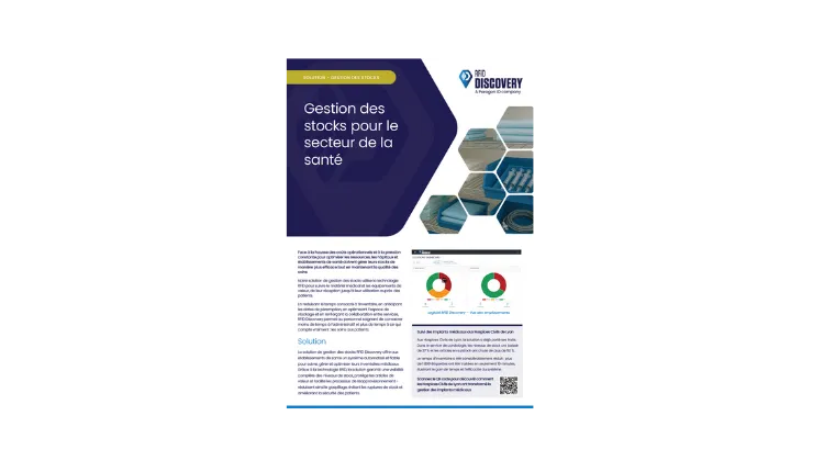 stock management brochure in french