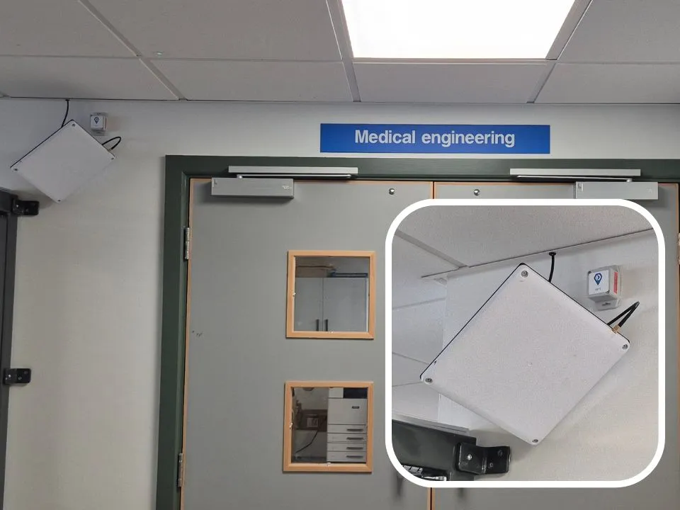 passive antenna and ble anchor