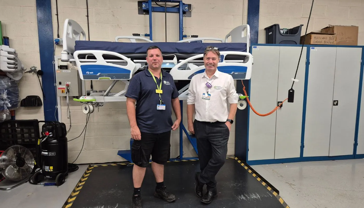 east kent nhs medical engineering team using rfid technology