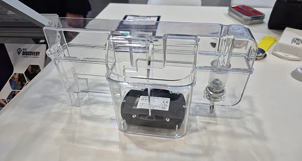 RFiD Discovery's empty lockbox with GPS tag