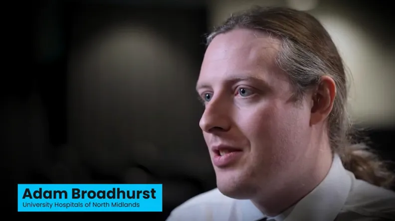Adam Broadhurst, North Midlands NHS Trust talking about GPS tracking of BodyGuard T infusion pumps