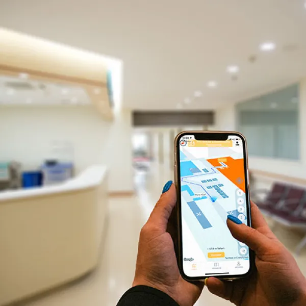 Indoor navigation for wayfinding