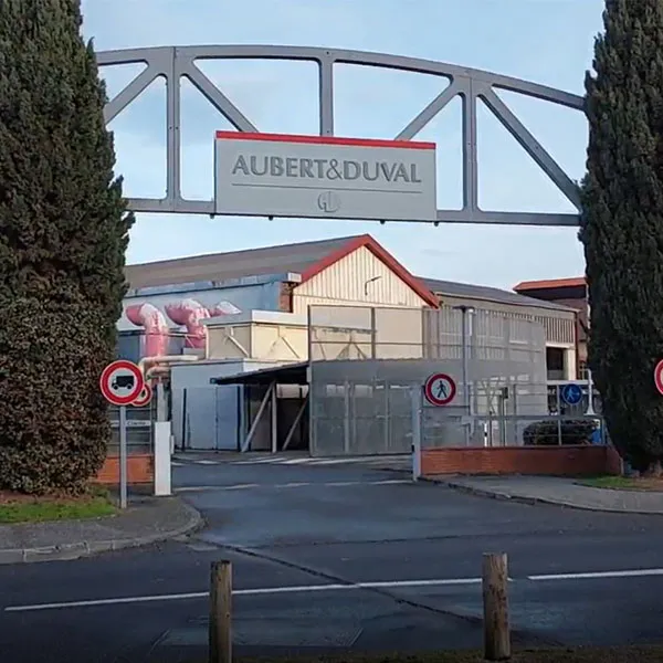 Aubert & Duval production site entrance