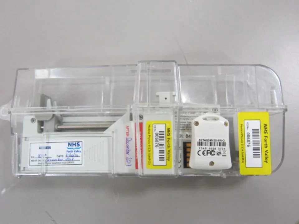 NHS tracking T34 syringe