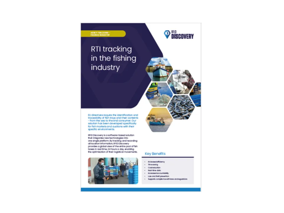 RFiD Discovery Fishbox tracking brochure