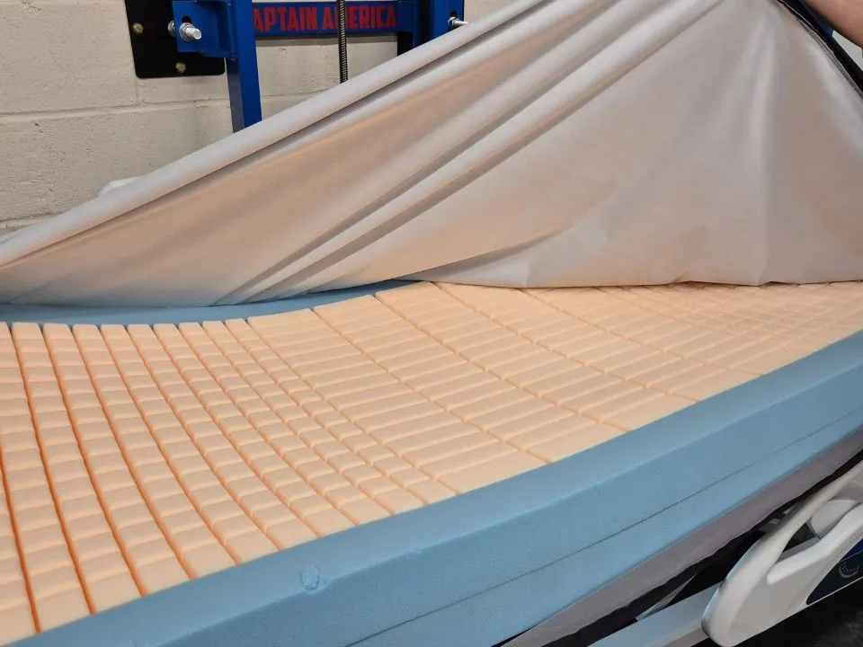 internal check on foam mattress