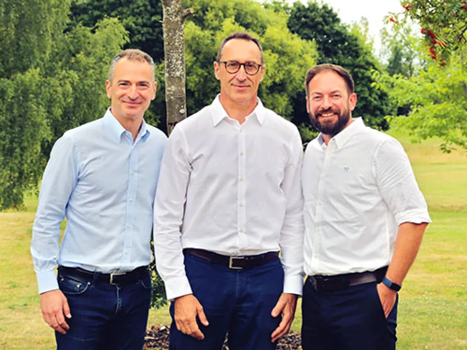 Executives during acquisition of Tracktio by RFiD Discovery's parent company Paragon ID